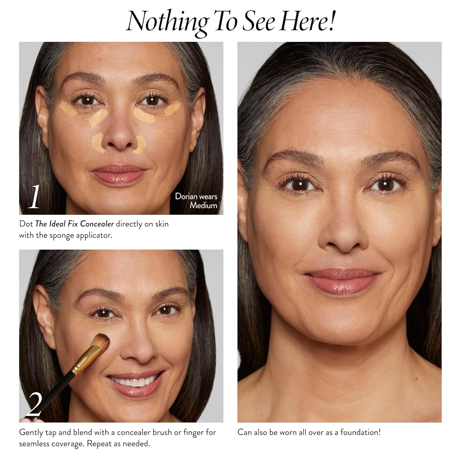 LAURA GELLER NEW YORK The Ideal Fix Concealer - Light - Buildable Medium to Full Coverage Liquid Concealer - Covers Under Eye Dark Circles & Blemishes - Long-Lasting - Image 3