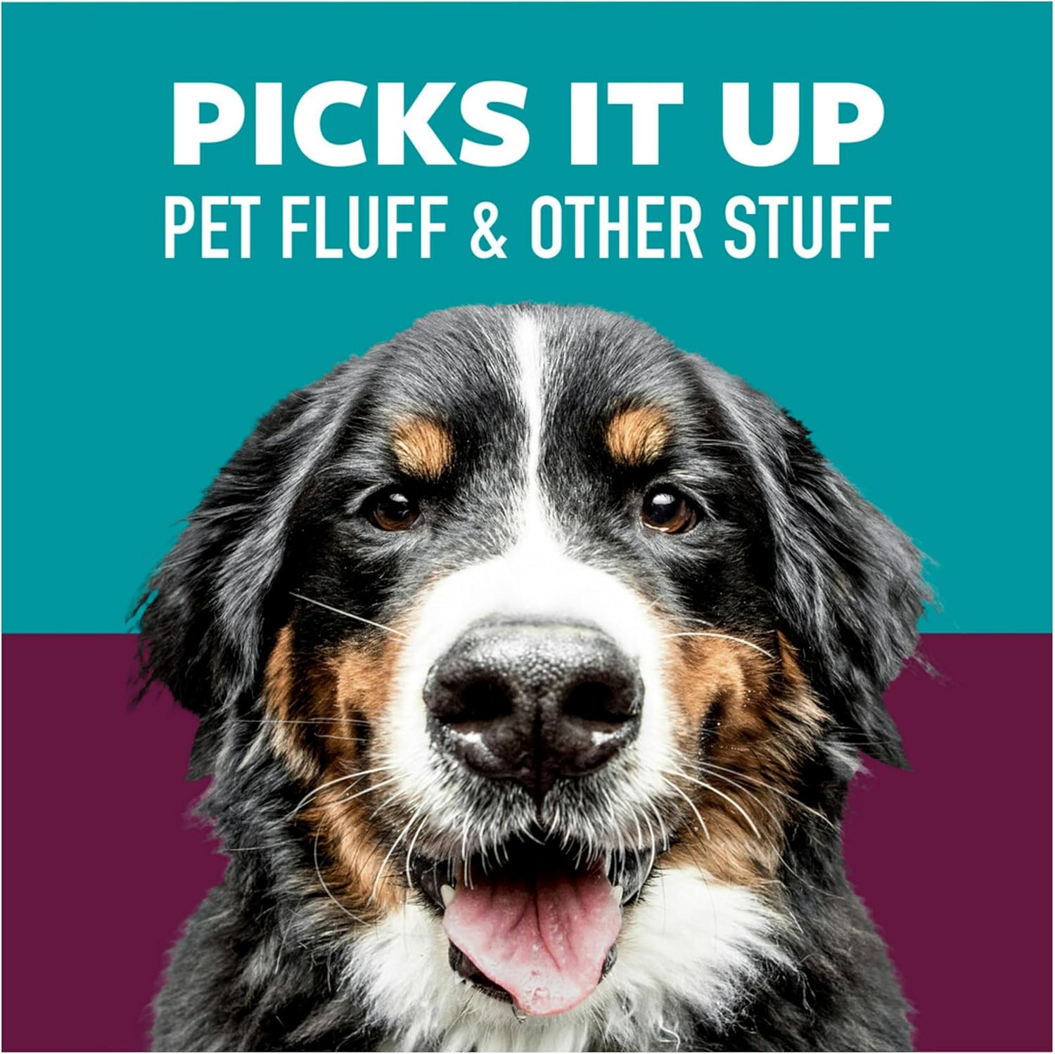 Scotch-Brite Pet Hair Pickup Extra Sticky Lint Roller, Designed for Removing Fur + Fluff on Couches, Clothes, Dog and Cat Beds, & More, 1 Pack, 95 Easy-Tear Adhesive Sheets Total - Image 3