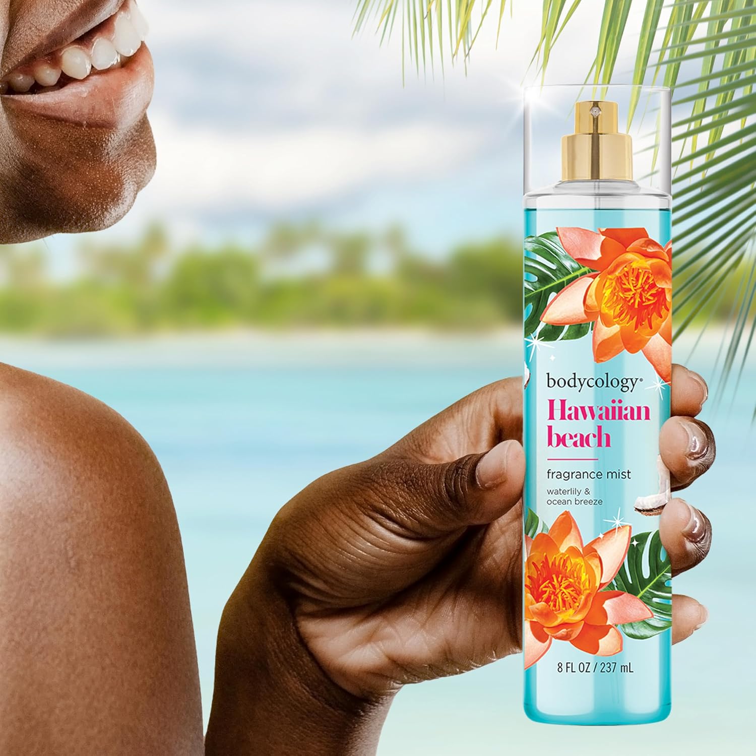 Bodycology Long-Lasting Fragrance Body Mist, Hawaiian Beach, 8 fl oz (Pack of 2) - Image 5