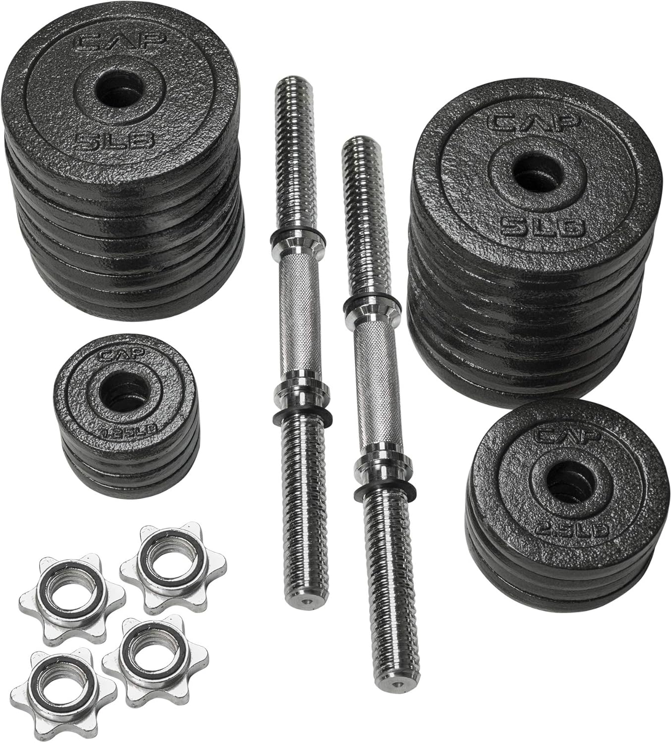 Cap Barbell Adjustable Dumbbell Weight Set | Multiple Options - Image 3