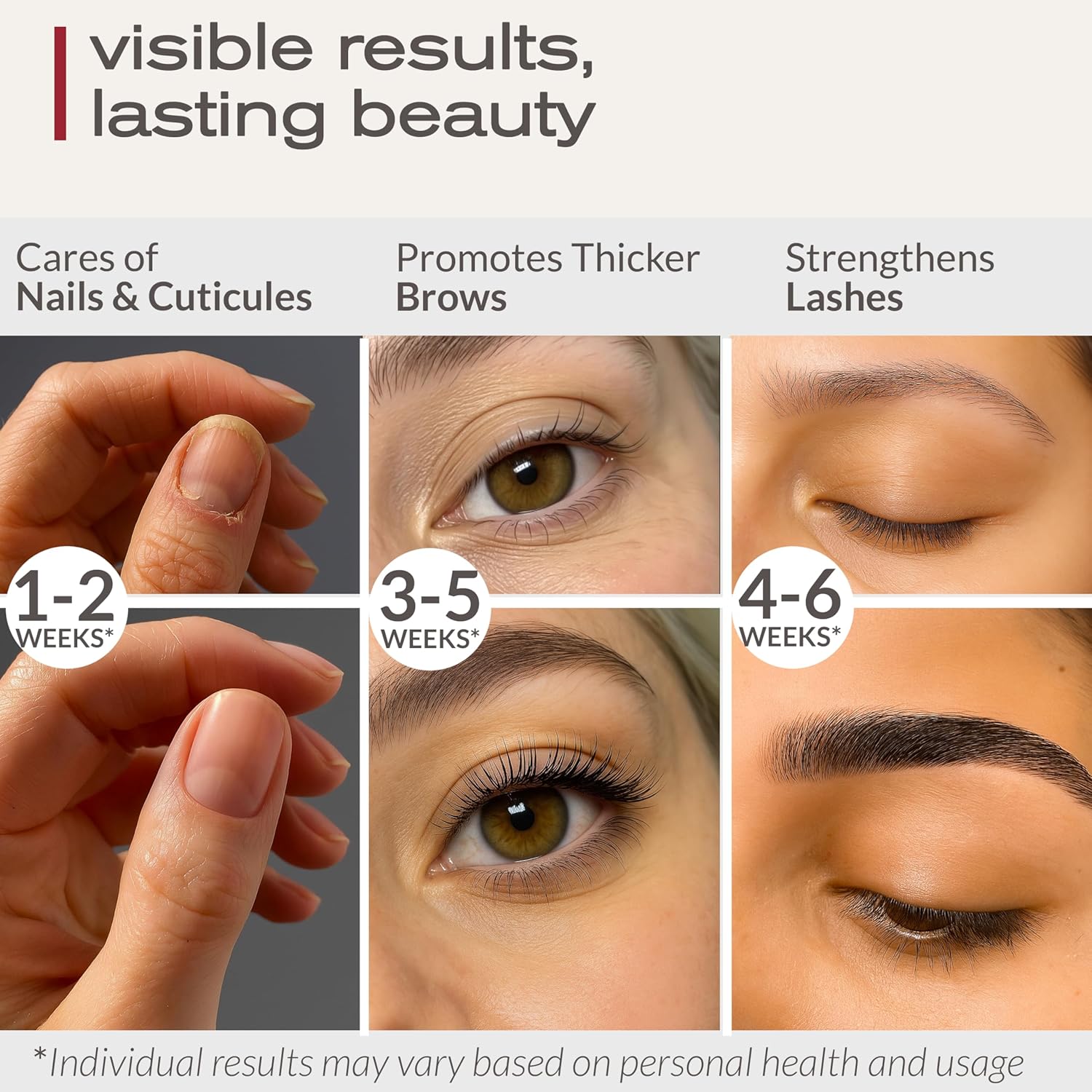 Ella & Eden Organic Castor Oil for Eyelashes - 4 Fl Oz Glass Bottle Lash Serum - for Eyebrows, for Hair Growth - Cold-Pressed Hexane-Free USDA Certified 100% Pure Unrefined - Image 4