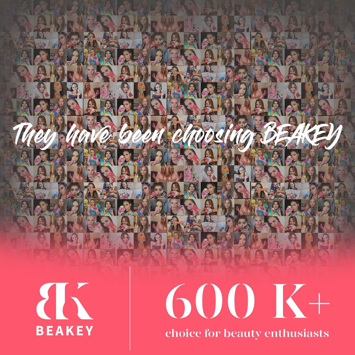 BEAKEY Makeup Sponge Set 5 Pack Micro Porous Low Absorption Soft Latex Free Foundation Beauty Sponges & Blenders for Powder Cream - Image 9