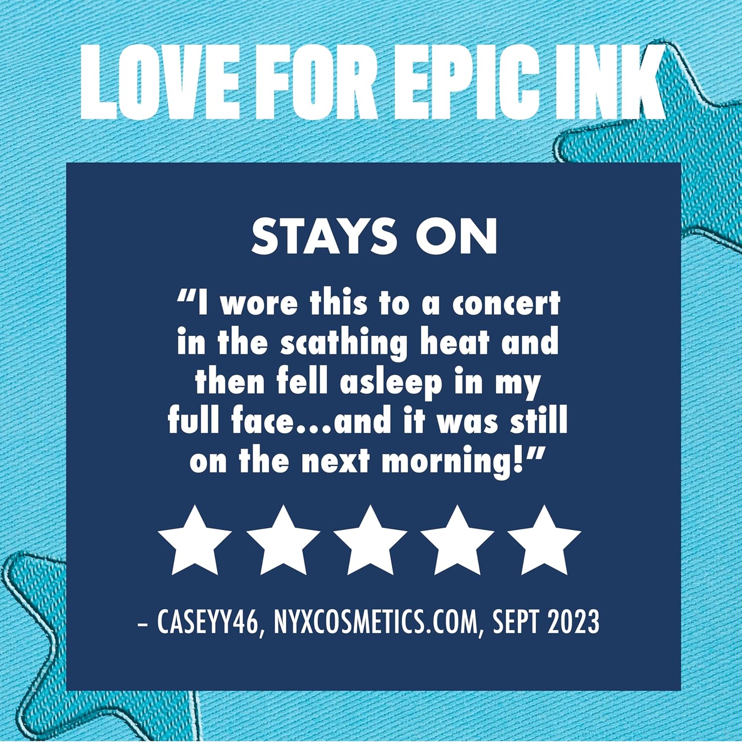 NYX PROFESSIONAL MAKEUP Epic Ink Liner, Waterproof Liquid Eyeliner - Black, Vegan Formula - Image 8