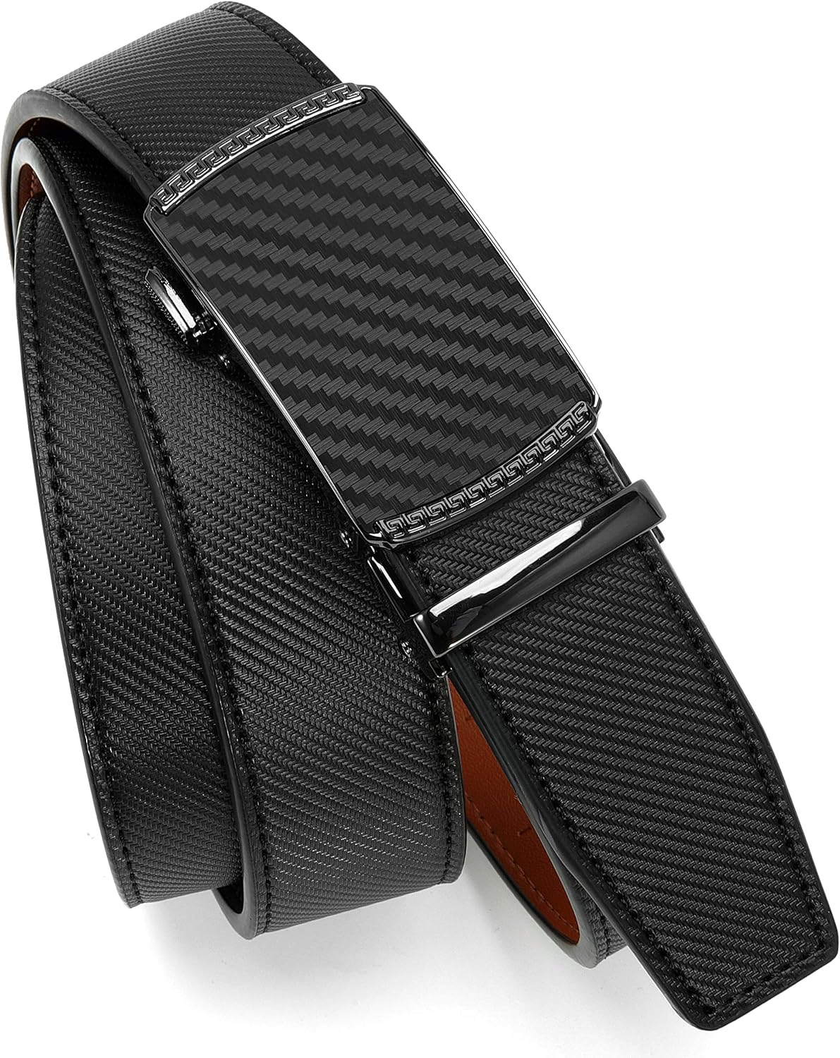 CHAOREN Mens Belt Leather Ratchet Belt - Customizable Fit, Effortless Style (35mm) - Image 8