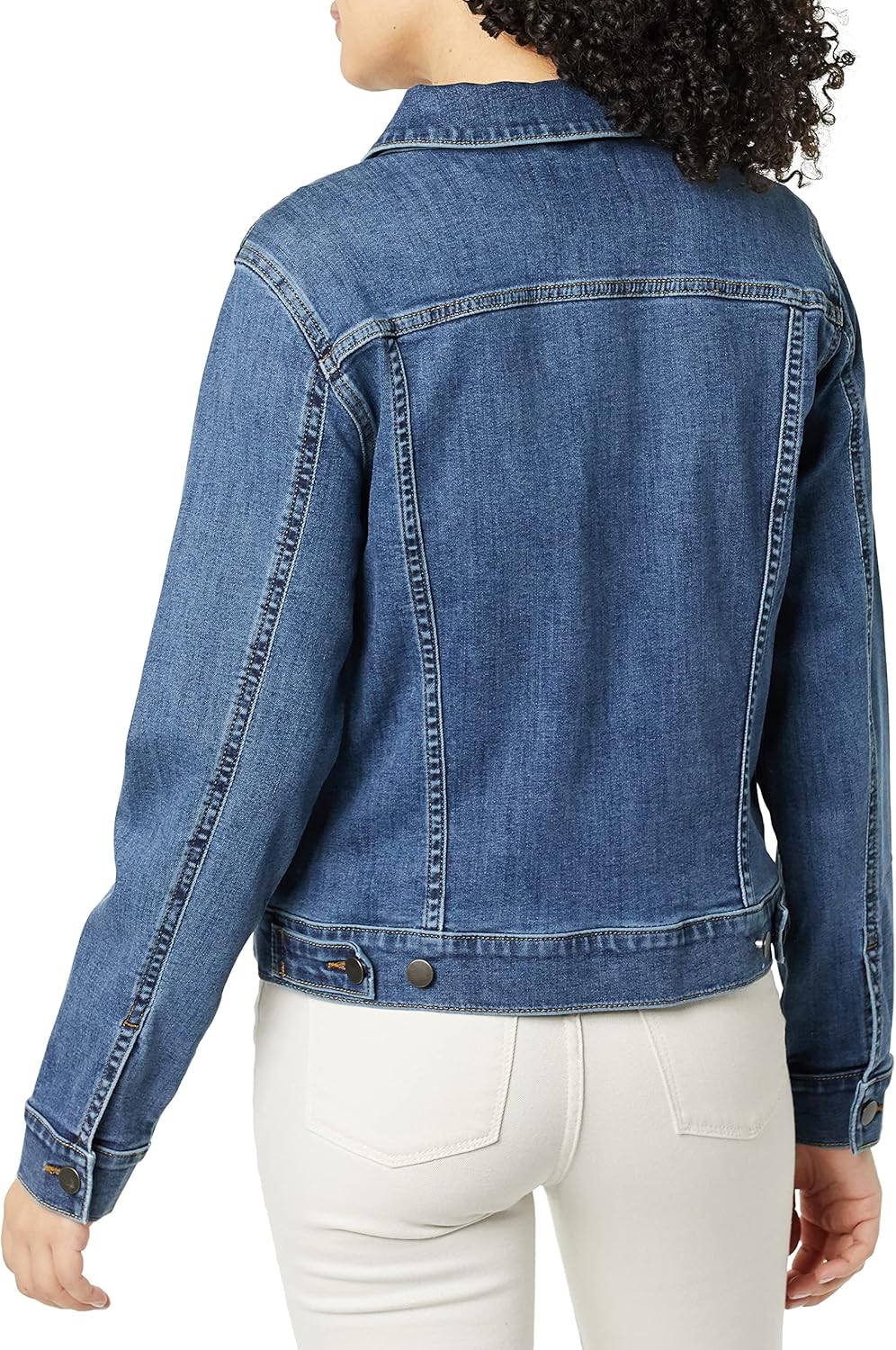 Amazon Essentials Women's Denim Jean Jacket (Available in Plus Size) - Image 2