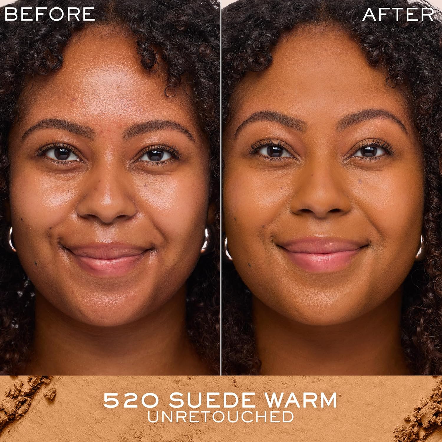 Lancôme Dual Finish Powder Foundation - Natural Finish, Sheer-to-Full Coverage, Longwear Powder Foundation, Controls Shine - Image 3