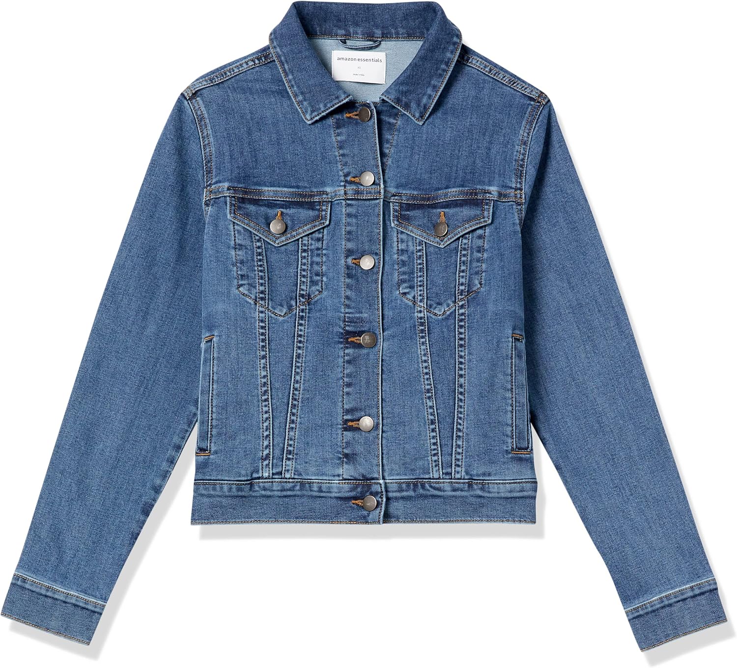 Amazon Essentials Women's Denim Jean Jacket (Available in Plus Size) - Image 6
