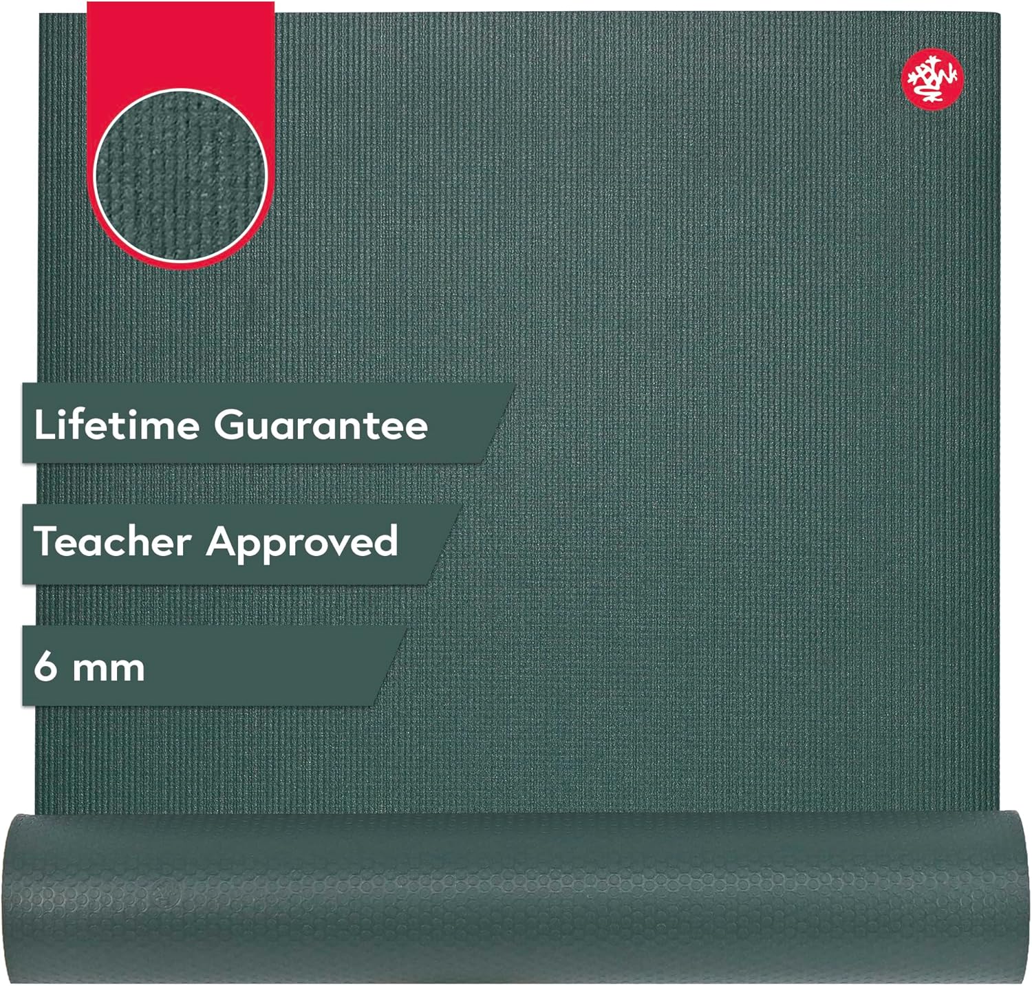 Manduka The Pro Yoga Mat, Black Sage