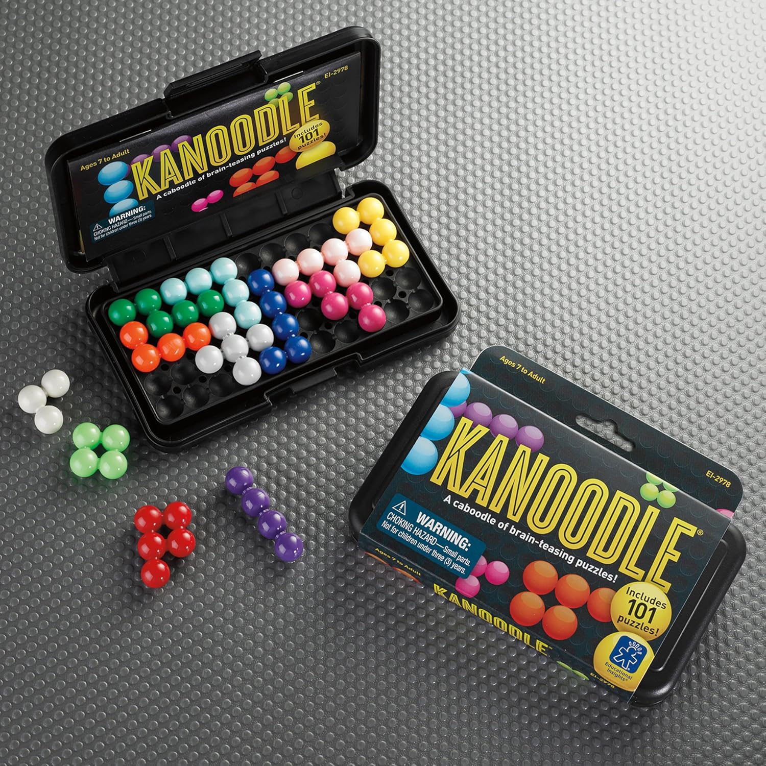 Educational Insights Kanoodle - 3D Brain Teaser Puzzles for Kids, Spatial Puzzle Games for Adults, Teens and Kids, Problem Solving Toys and Logic Puzzles, Single Player Games - Image 3