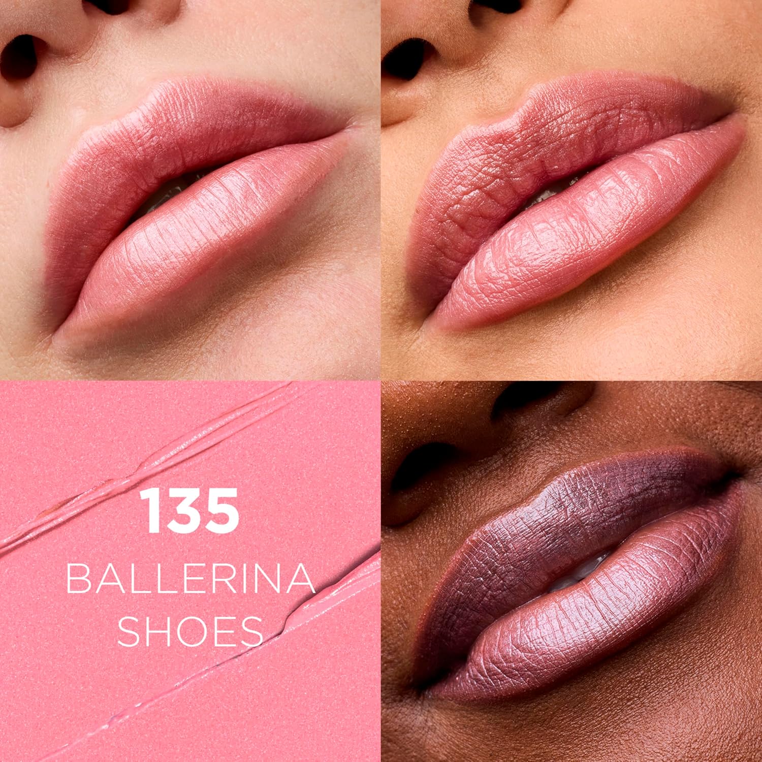 L'Oreal Paris Colour Riche Original Creamy, Hydrating Satin Lipstick with Argan Oil and Vitamin E, Ballerina Shoes , 1 Count - Image 2