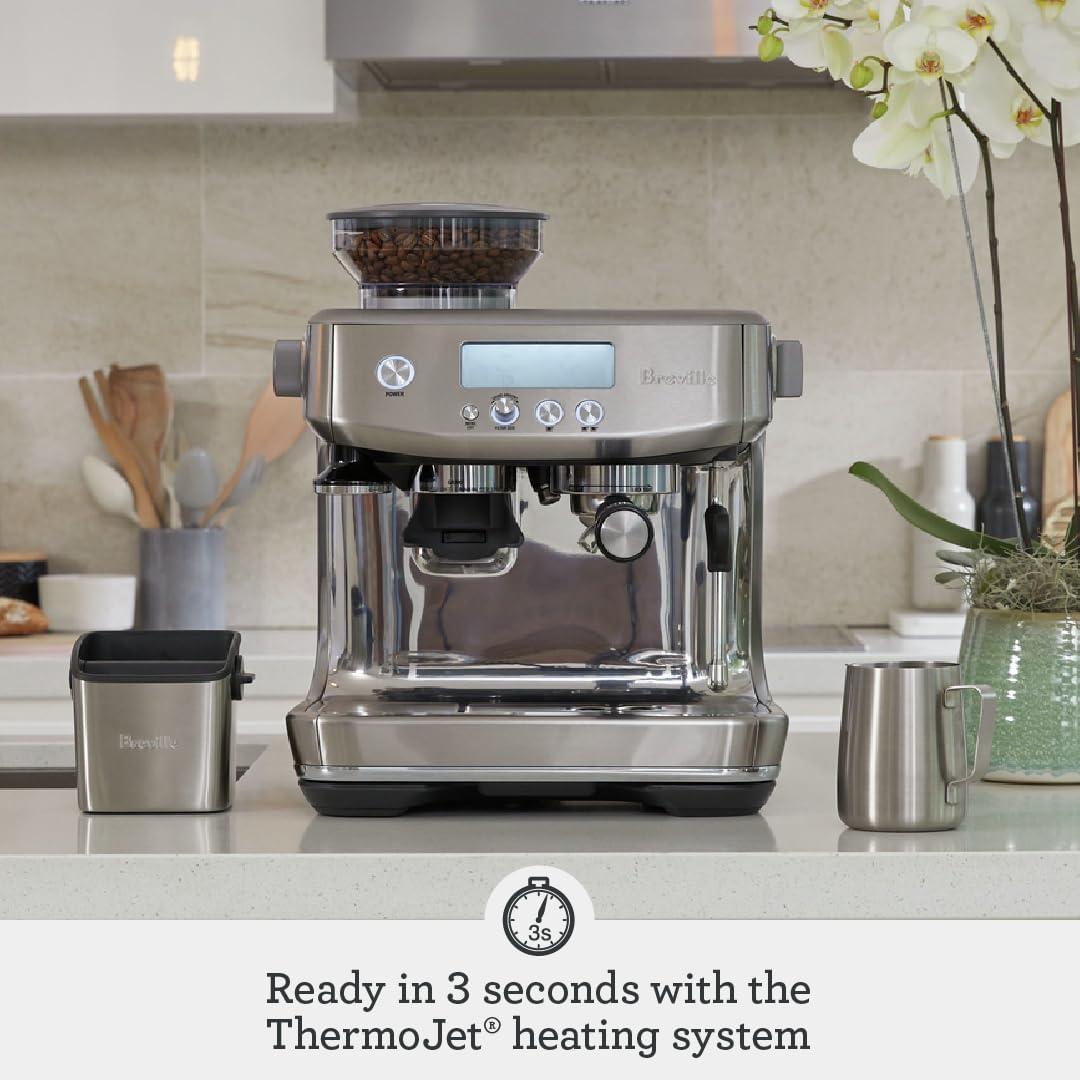 Breville Barista Pro Espresso Machine BES878BTR, Black Truffle - Image 2