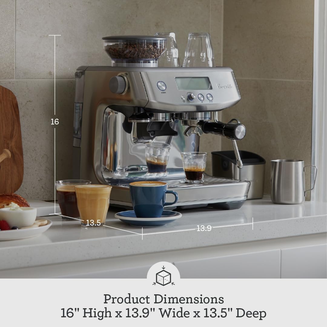Breville Barista Pro Espresso Machine BES878BTR, Black Truffle - Image 3