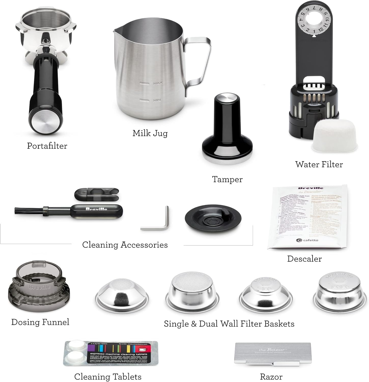 Breville Barista Pro Espresso Machine BES878BTR, Black Truffle - Image 8