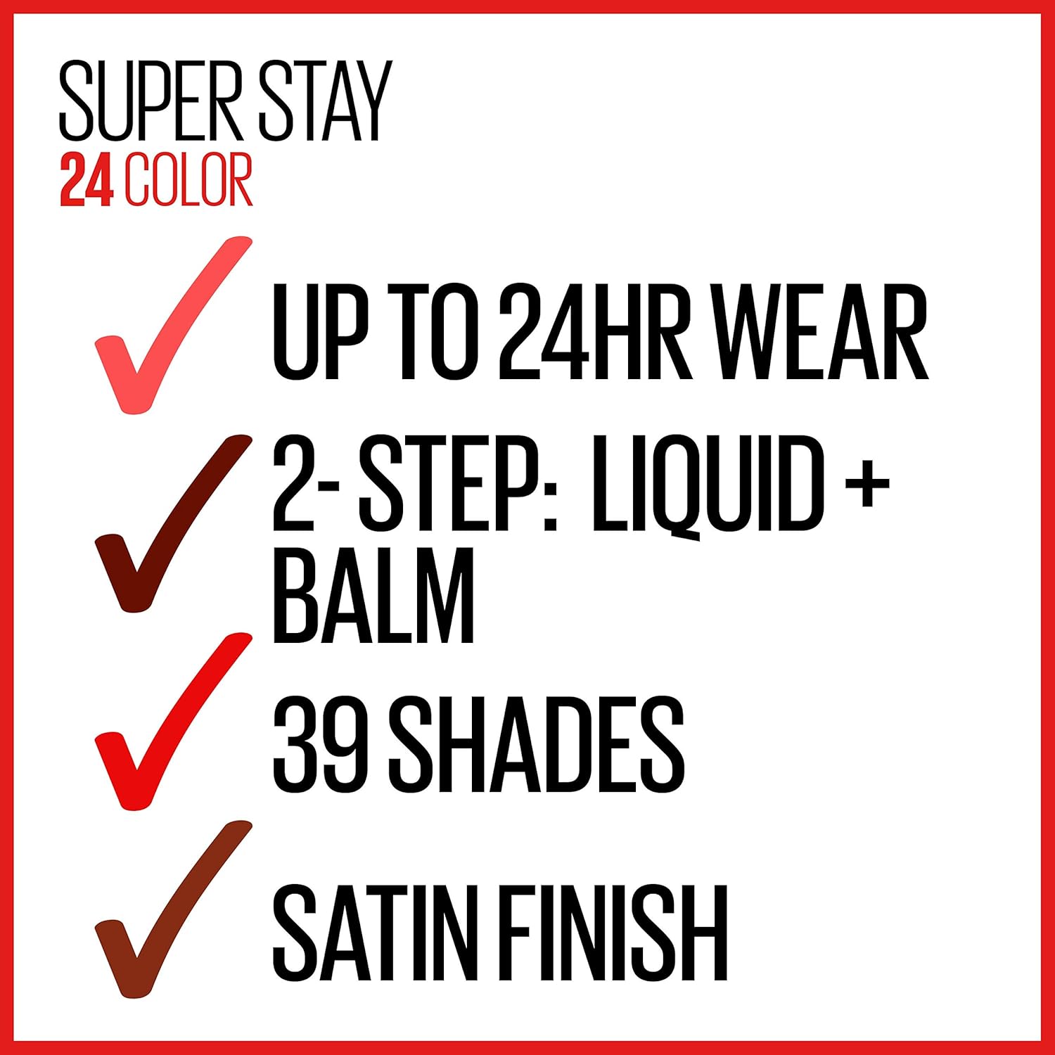Maybelline New York SuperStay 24, 2-Step Liquid Lipstick K0868200 090 TIMELESS ROSE 0.78 Ounce (Pack of 1) - Image 6