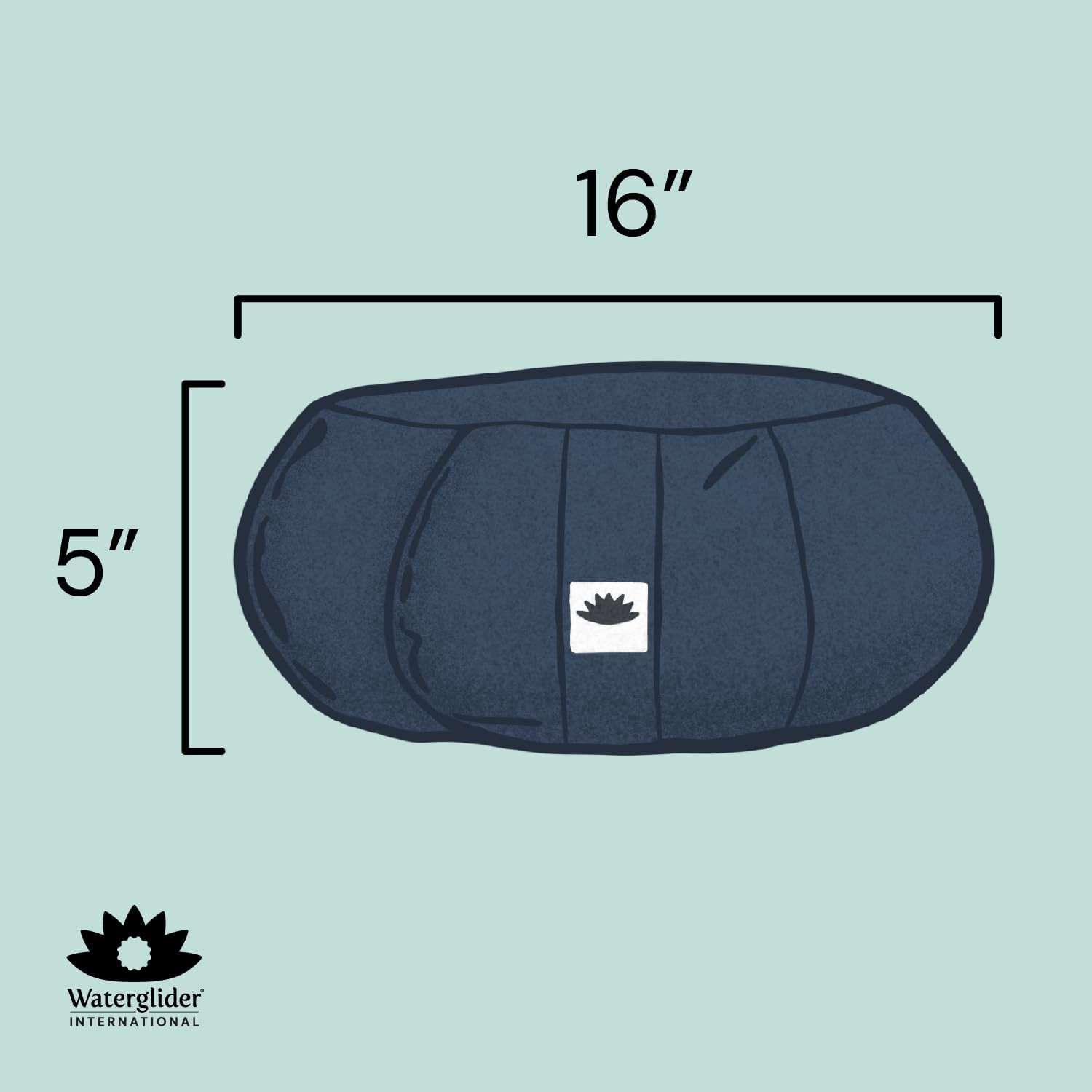 Zafu Meditation Cushion - Eclipse line - Removable Cover and Buckwheat Fill - Image 2