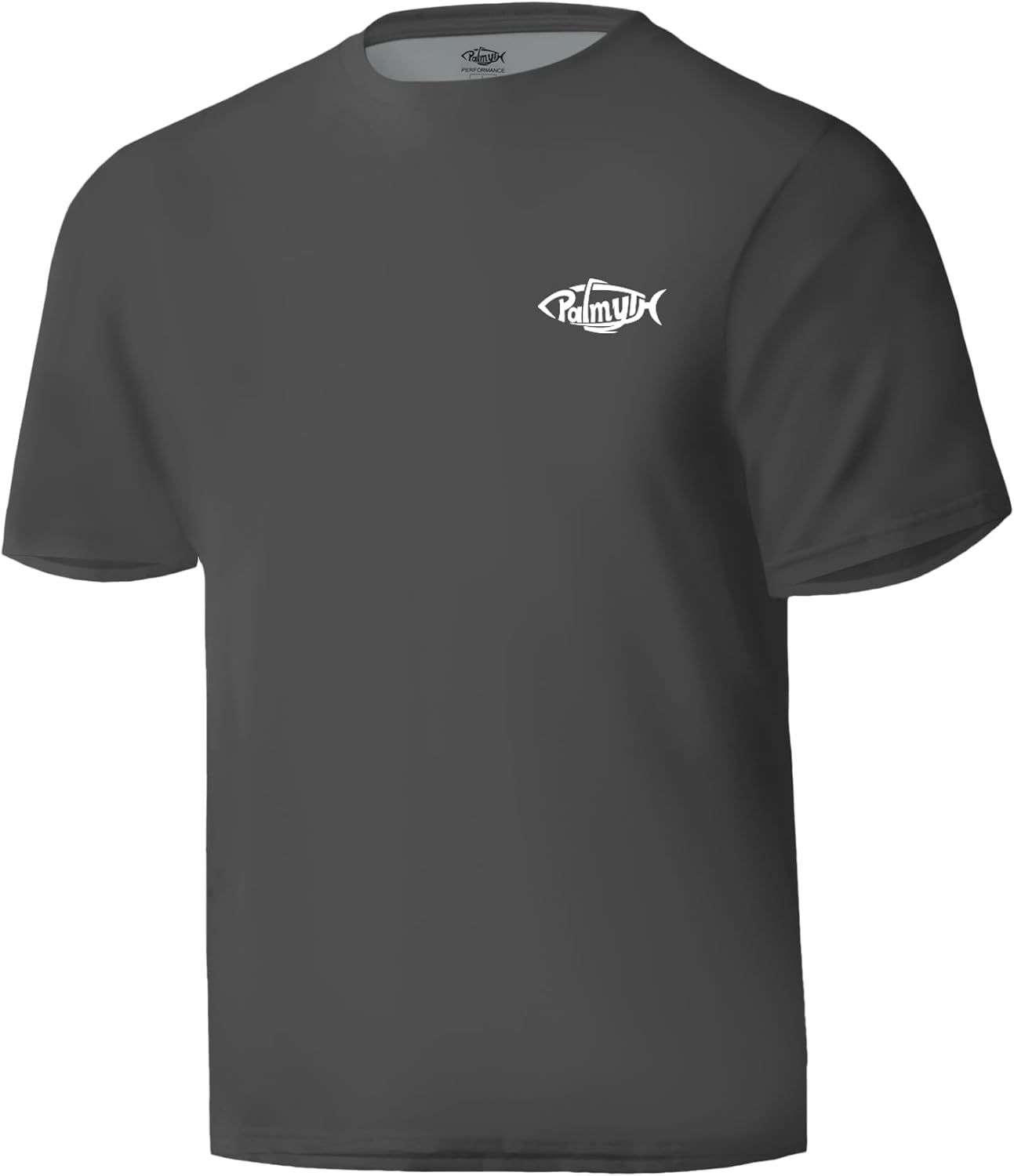 Palmyth Men's Fishing Shirt Short Sleeve Sun Protection UV UPF 50+ SPF T-Shirt - Image 4