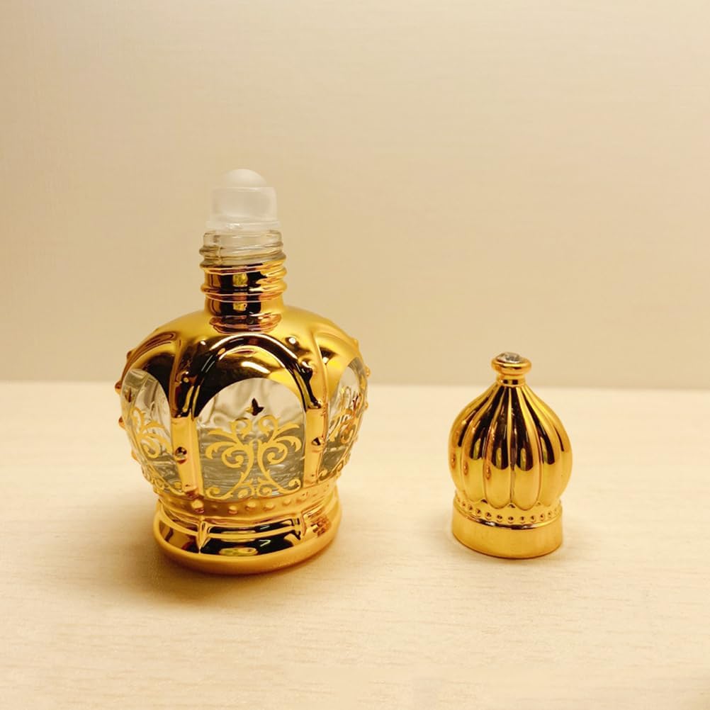 Lurrose Essential Oil Roller Bottles, Arabic Perfume Empty Bottles, Travel Mini Arabic Bottle - Image 4