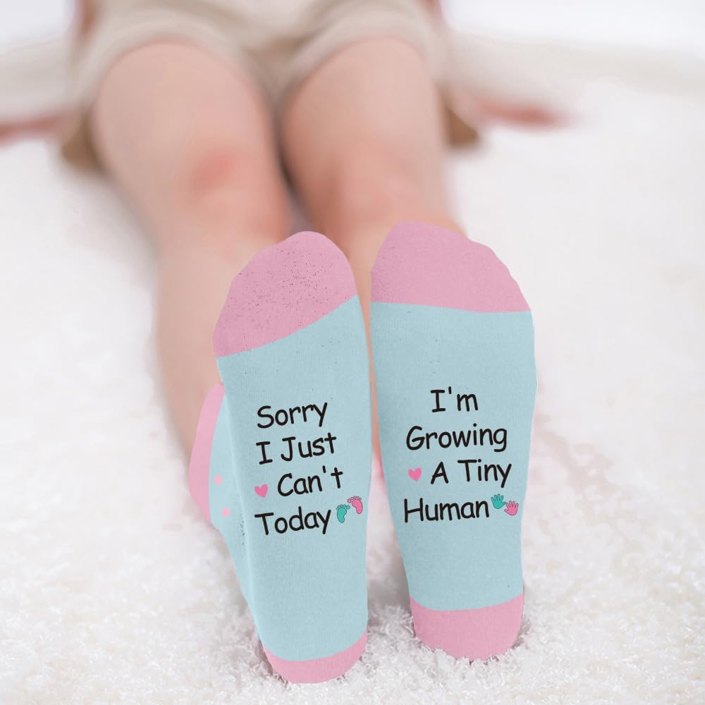 Mom to Be Gift, First Time New Mom Gifts for Pregnant Moms Socks,1st Mothers Day Pregnancy Gifts for Expecting Mommy to Be Maternity Wife Mama Aunt Sister Christmas Stocking Stuffers Ideas - Image 2