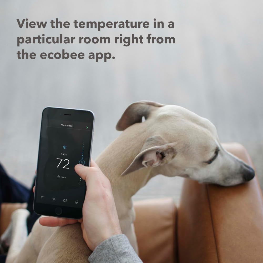 ecobee Smart Sensor 2 Pack - Comfort, Security, Energy Savings, Temperature and Occupancy Detection - Compatible with ecobee Thermostats for Home - Image 2