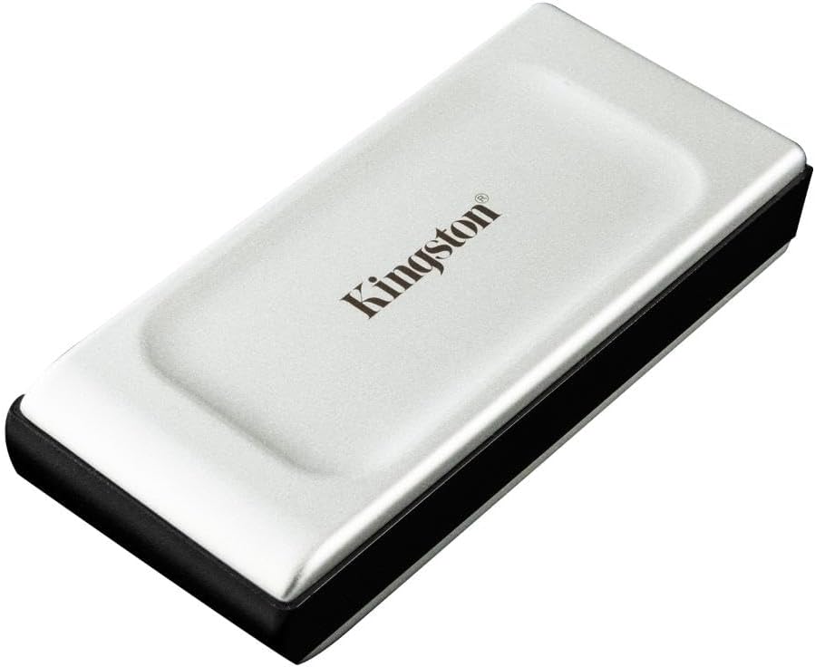 Kingston XS2000 500G High Performance Portable SSD with USB-C | Pocket-sized | USB 3.2 Gen 2x2 | External Solid State Drive | Up to 2000MB/s | SXS2000/500G