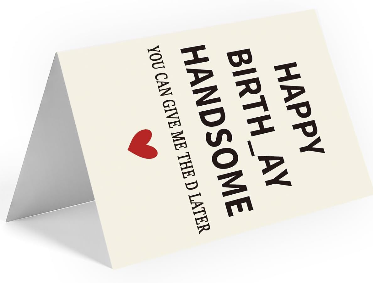 WowBefun Gifts for Him | Funny Birthday Card & Gifts for Men Husband Boyfriend Him, Happy Bday Card - Image 3
