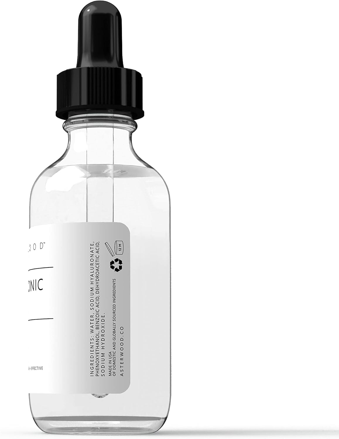 Asterwood Hyaluronic Acid Serum for Face - Plumping, Anti-Aging, Hydrating - Fragrance-Free - 1 Fl Oz - Image 7