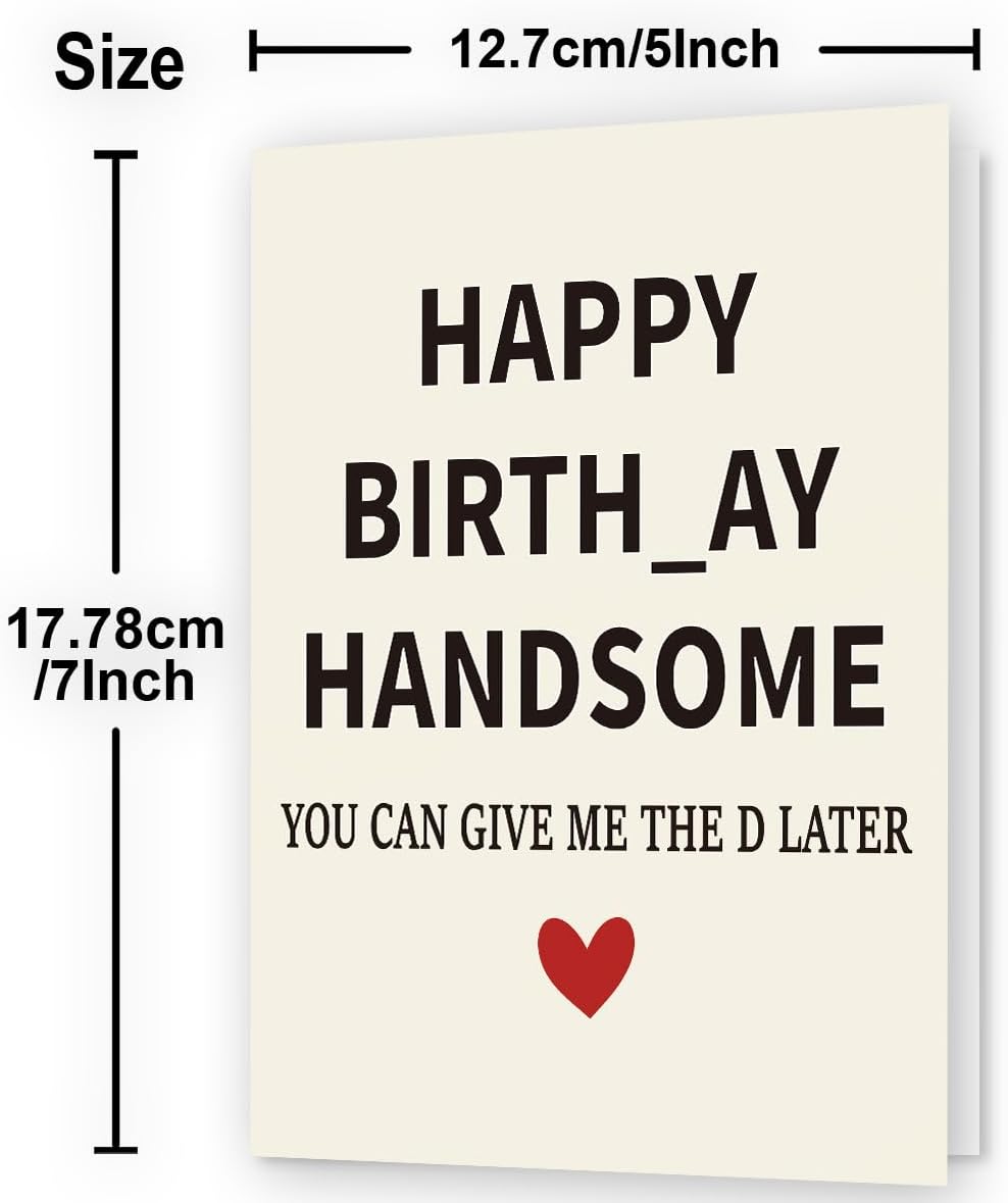 WowBefun Gifts for Him | Funny Birthday Card & Gifts for Men Husband Boyfriend Him, Happy Bday Card - Image 2