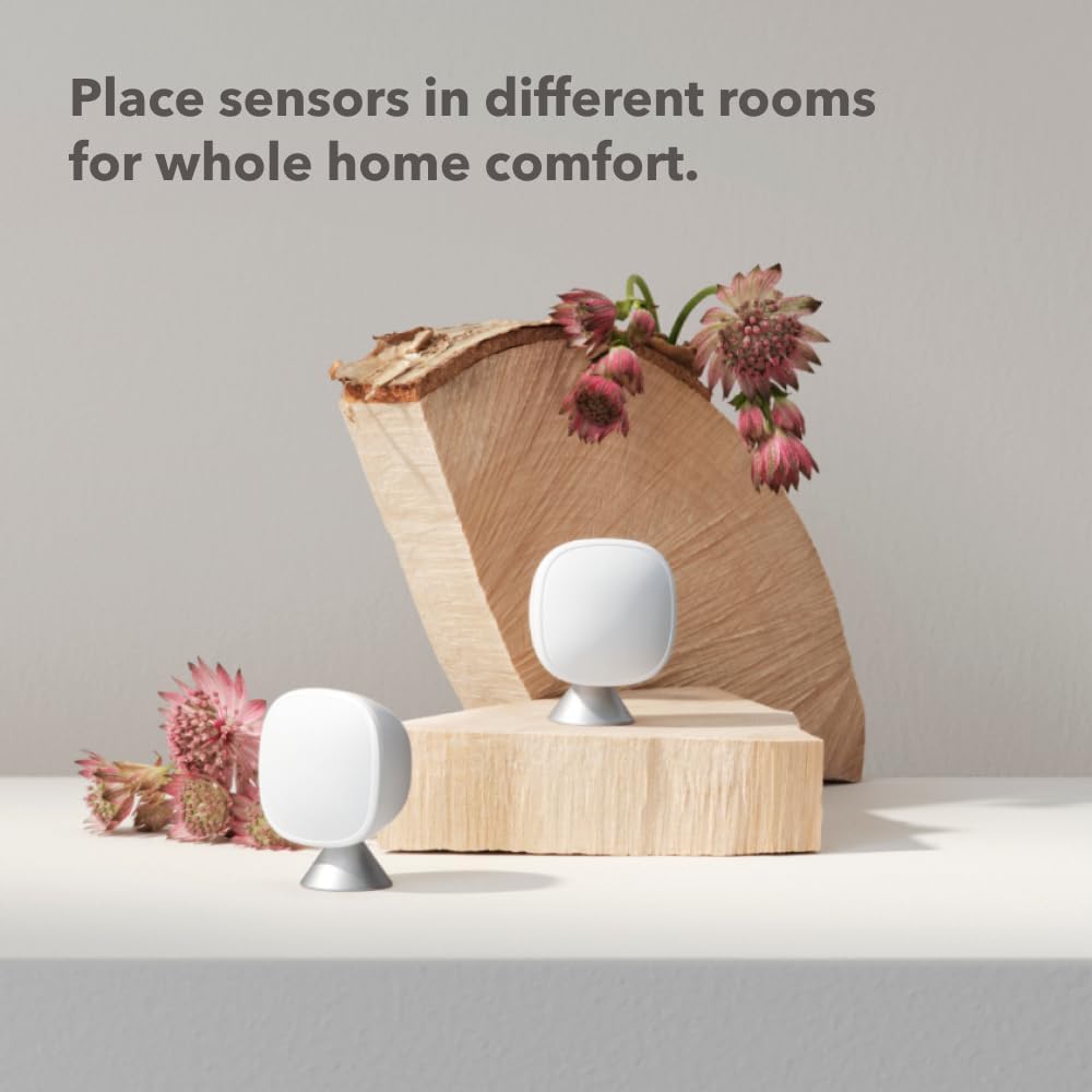 ecobee Smart Sensor 2 Pack - Comfort, Security, Energy Savings, Temperature and Occupancy Detection - Compatible with ecobee Thermostats for Home - Image 6