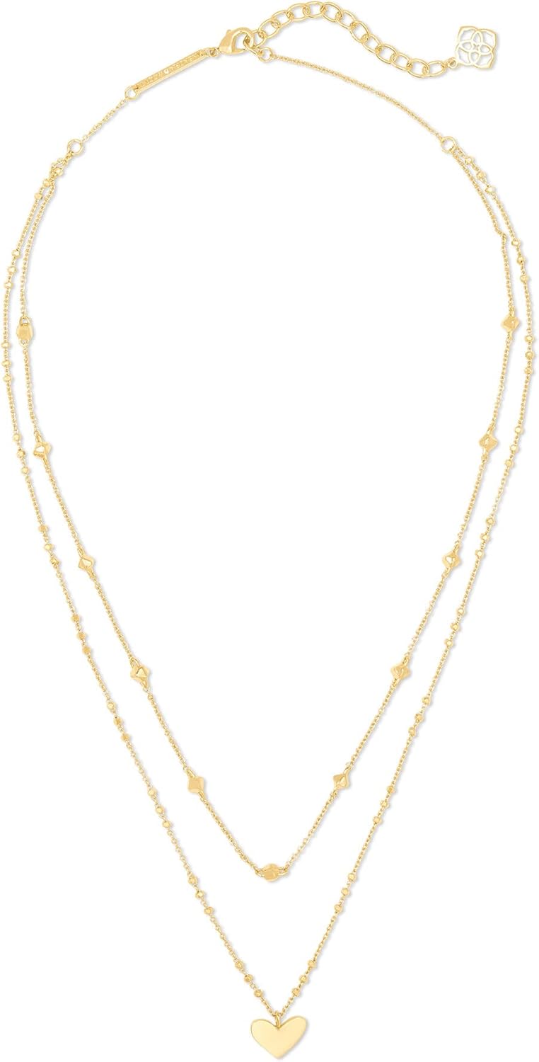 Kendra Scott Ari Heart Multistrand Necklace, Fashion Jewelry for Women - Image 2