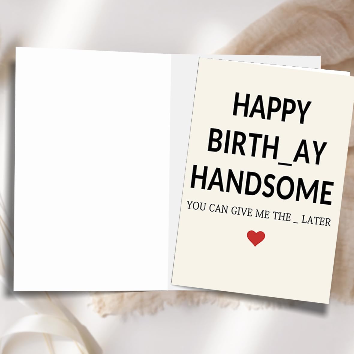 Funny Birthday Card Gifts for Men Him, Boyfriend Card Gifts for Bday, Birthday Decorations for Men, Husband Birthday Card - Image 3