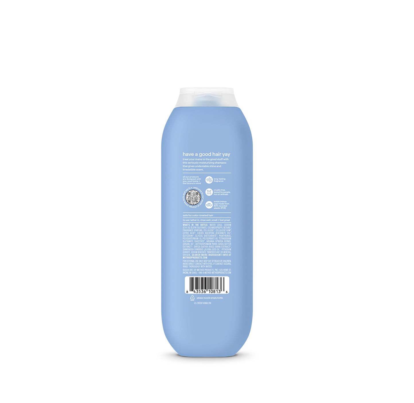 Method Moisturizing Shampoo, Simply Nourish - Hydrates and Revives Dry Hair, Safe for Color-Treated Hair – Sulfate Free and Cruelty Free - 14 oz - Image 10