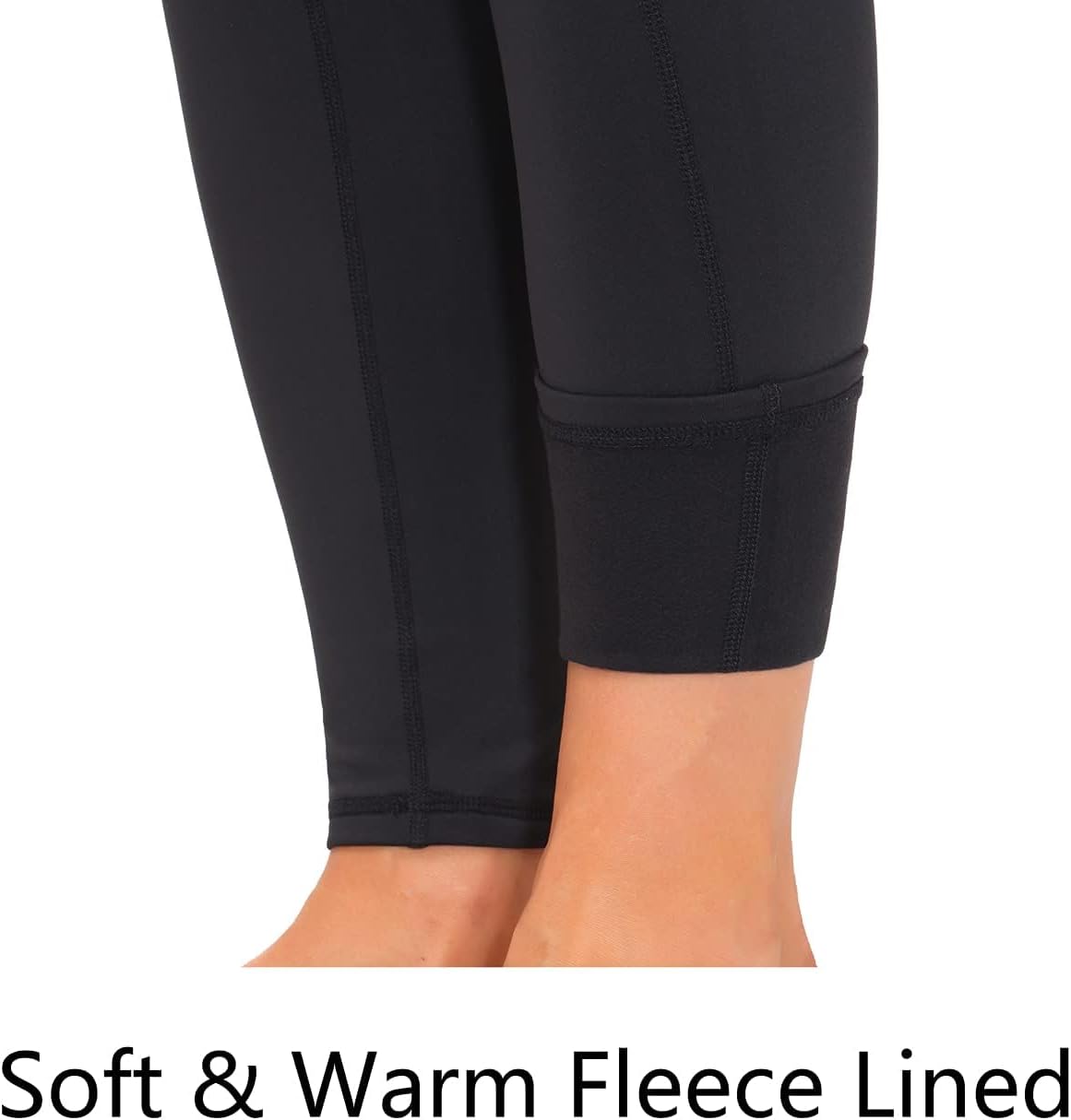 THE GYM PEOPLE Thick High Waist Yoga Pants with Pockets, Tummy Control Workout Running Yoga Leggings for Women - Image 2