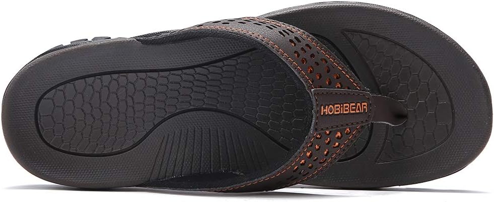 KIIU Mens Thong Sandals Indoor and Outdoor Beach Flip Flop - Image 5