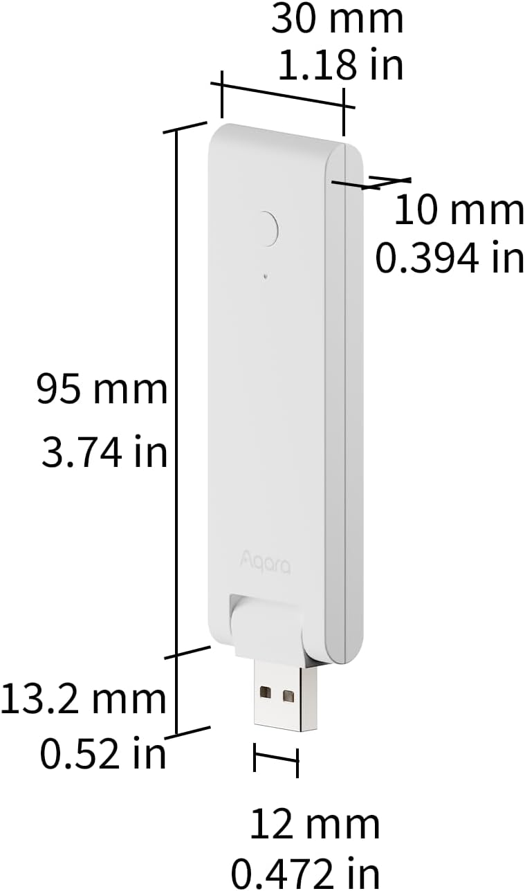 Aqara Smart Hub M100 for Home Automation, Matter Controller, Thread Border Router, Features Aqara Zigbee (Not Third-Party), Wi-Fi, Supports Apple HomeKit, Amazon Alexa, IFTTT, Home Assistant - Image 9