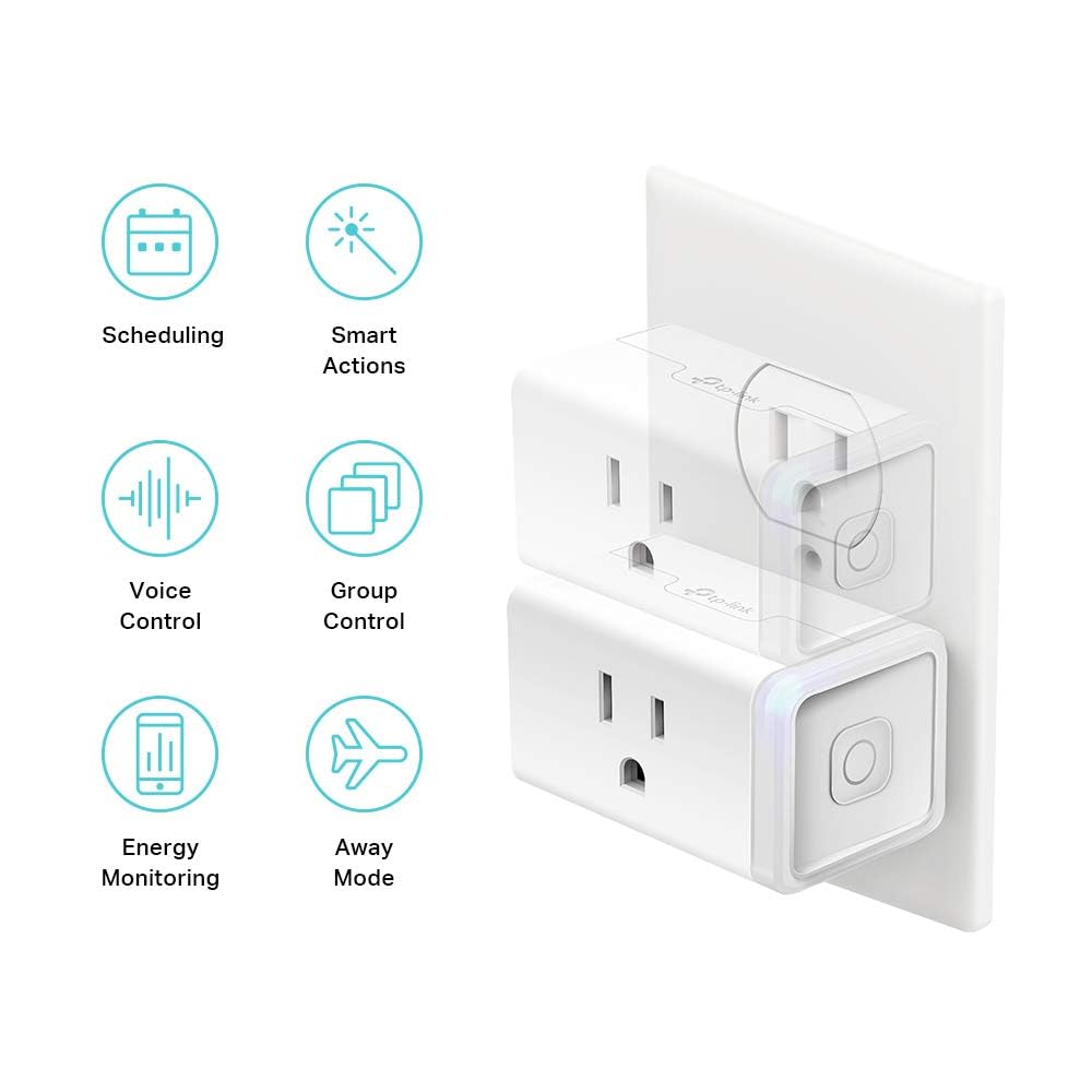 Kasa Smart Plug Mini with Energy Monitoring, Smart Home Wi-Fi Outlet Works with Alexa, Google Home & IFTTT, Wi-Fi Simple Setup, No Hub Required (KP115), White - Image 3