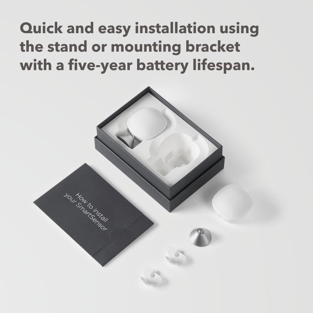 ecobee Smart Sensor 2 Pack - Comfort, Security, Energy Savings, Temperature and Occupancy Detection - Compatible with ecobee Thermostats for Home - Image 5