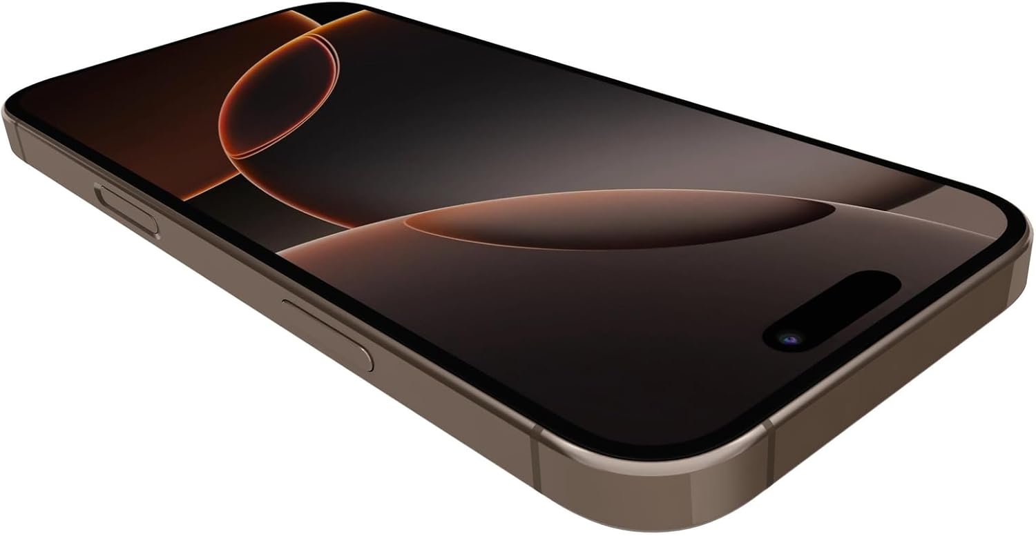 Apple iPhone 16 Pro, US Version, 128GB, Desert Titanium - Unlocked (Renewed) | 149.6 mm - Image 3