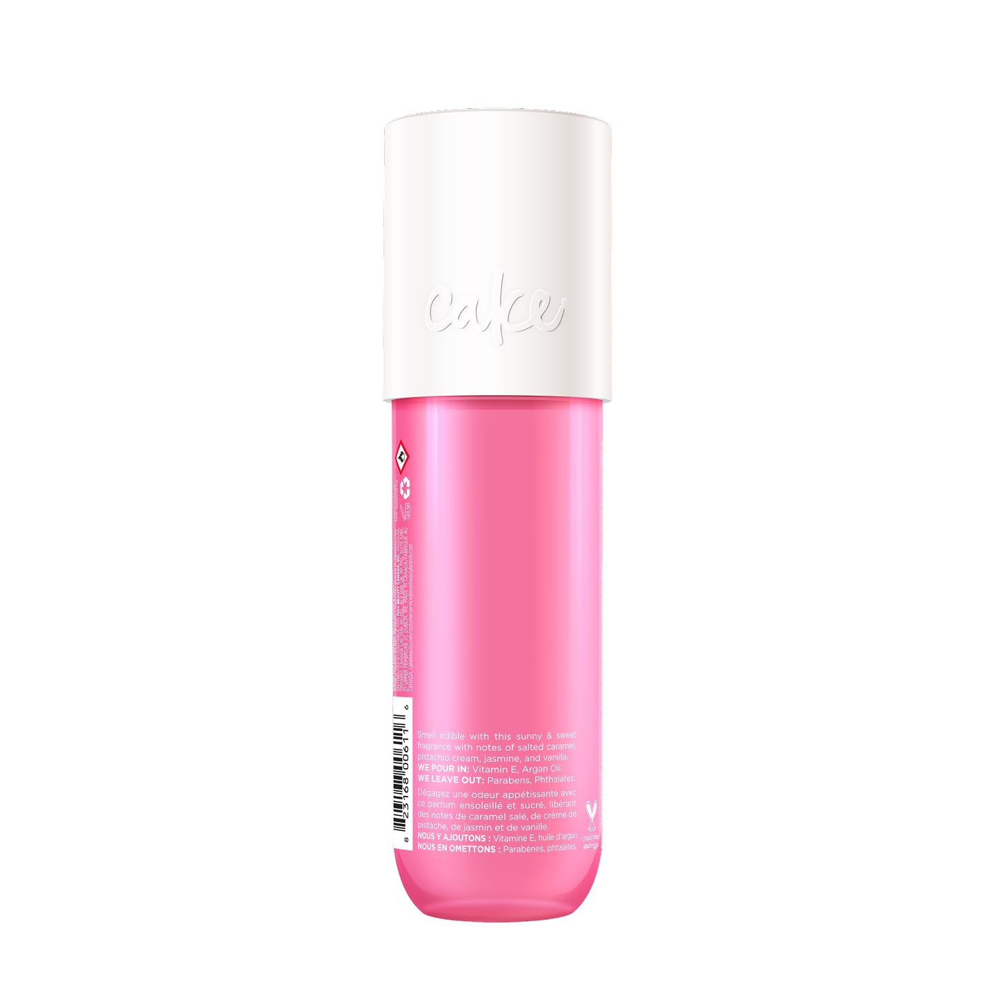 Cake Beauty Hair & Body Mist, The Finishing Touch - Pistachio & Salted Caramel Scent - Infused with Vitamin E & Argan Oil - For All Skin & Hair Types - 6.8 Fl Oz / 200 mL - Image 2