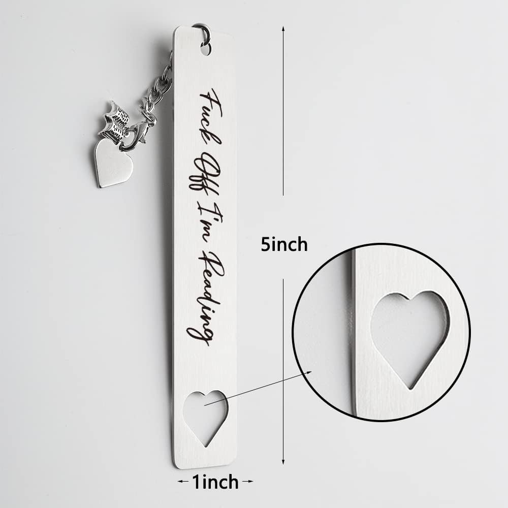 Funny Bookmark Gift for Women, Daughter, Son, Family, Writers, Book Lovers, Cute Bookmark for Women, Men, Christmas Stocking Stuffers Ideas for Teens, Boys, Girls, Kids, Friends, Teachers,WB83 - Image 6