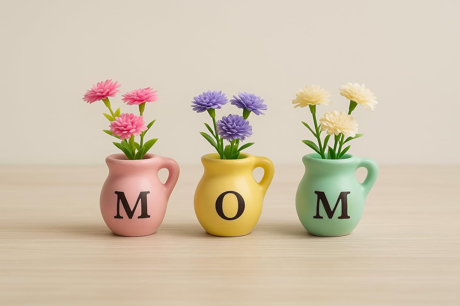 Mini Vase Magnets for Fridge - Christmas Mom Gifts from Daughter, Unique Birthday Gifts for Mom from Son, - Image 4