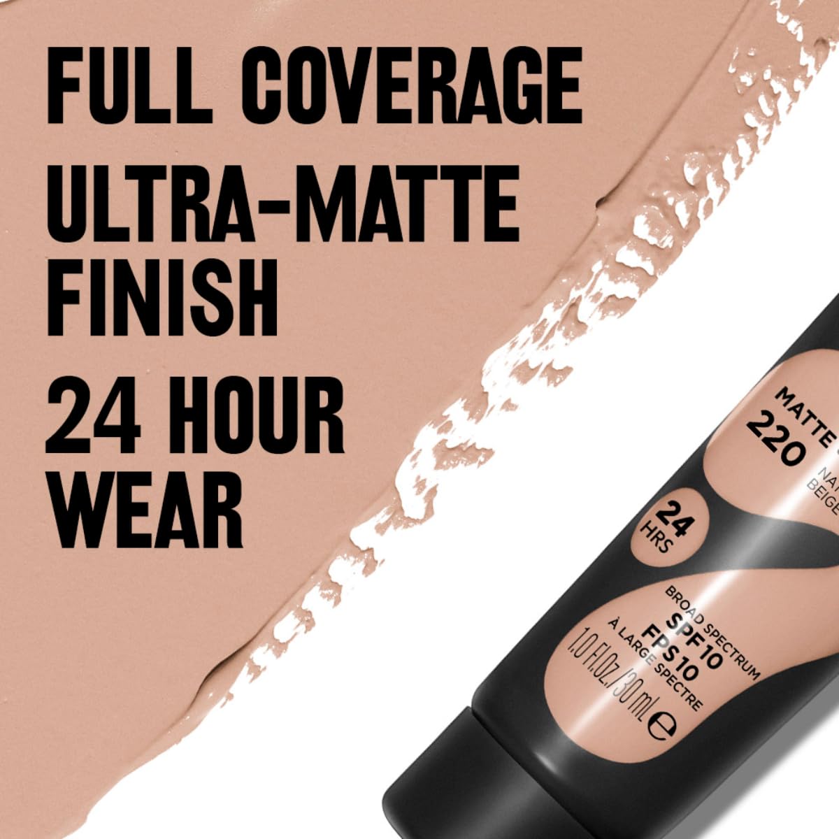 Revlon Liquid Foundation, ColorStay Face Makeup for Normal and Dry Skin, Longwear Full Coverage with Matte Finish, Oil Free, Natural Beige, 1.0 Fl Oz - Image 5