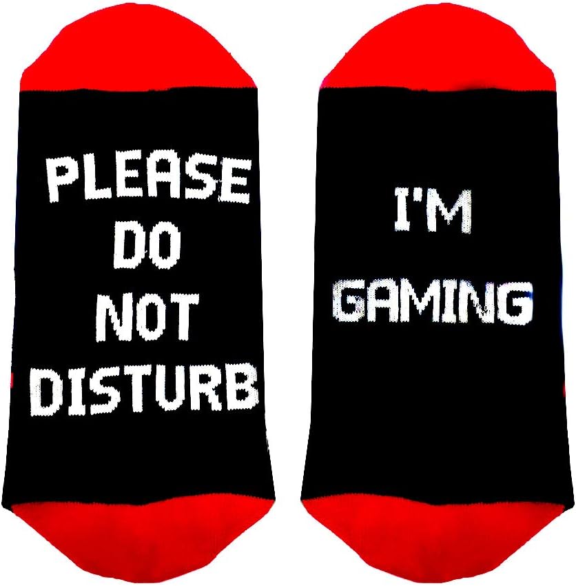 xywlwoer Novelty Gaming Socks Funny Valentines Day Gifts Stocking Stuffers for Kids Teen Boys Men Him Women Adults Grandkids - Image 3