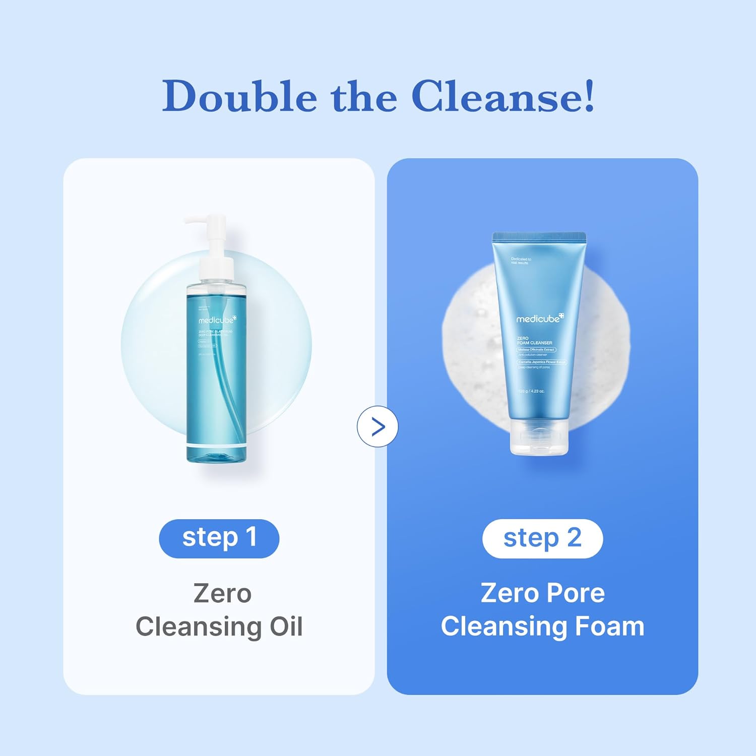 medicube Facial Cleanser Zero Foam Cleanser | Daily Gentle Cleansing Foam for Sensitive Skin | Excess Sebum Control, Hydration, Pore Minimization | Korean Skincare, 4.23 oz - Image 5