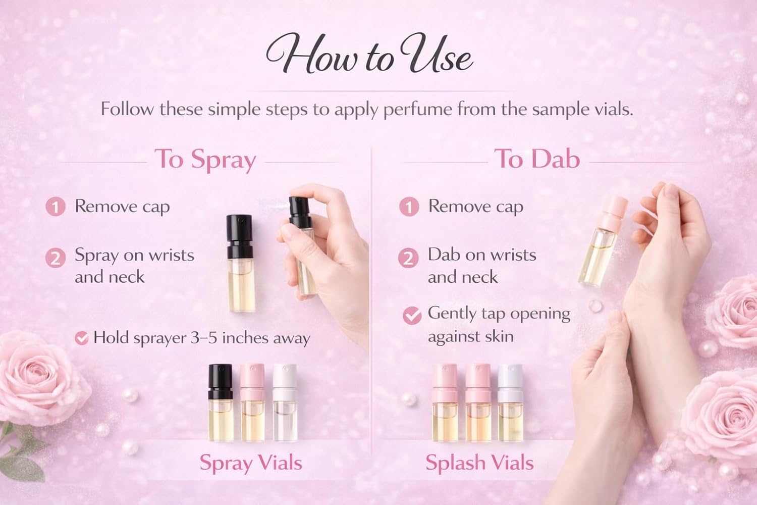 Women’s Designer Perfume Discovery Set – 10-Piece Assorted Fragrance Mini Vial Sampler Kit for Travel, Testing & Gift Ideas - Image 8