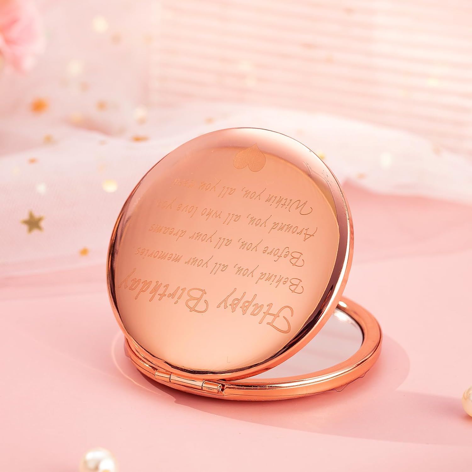 Birthday Gifts for Women,Gifts Basket for Women Rose Bath Relaxing Gift Set Self Care Package Unique Female Happy Birthday Gift Ideas Box for Mom Sister Best Friend Coworker Birthday Presents - Image 5