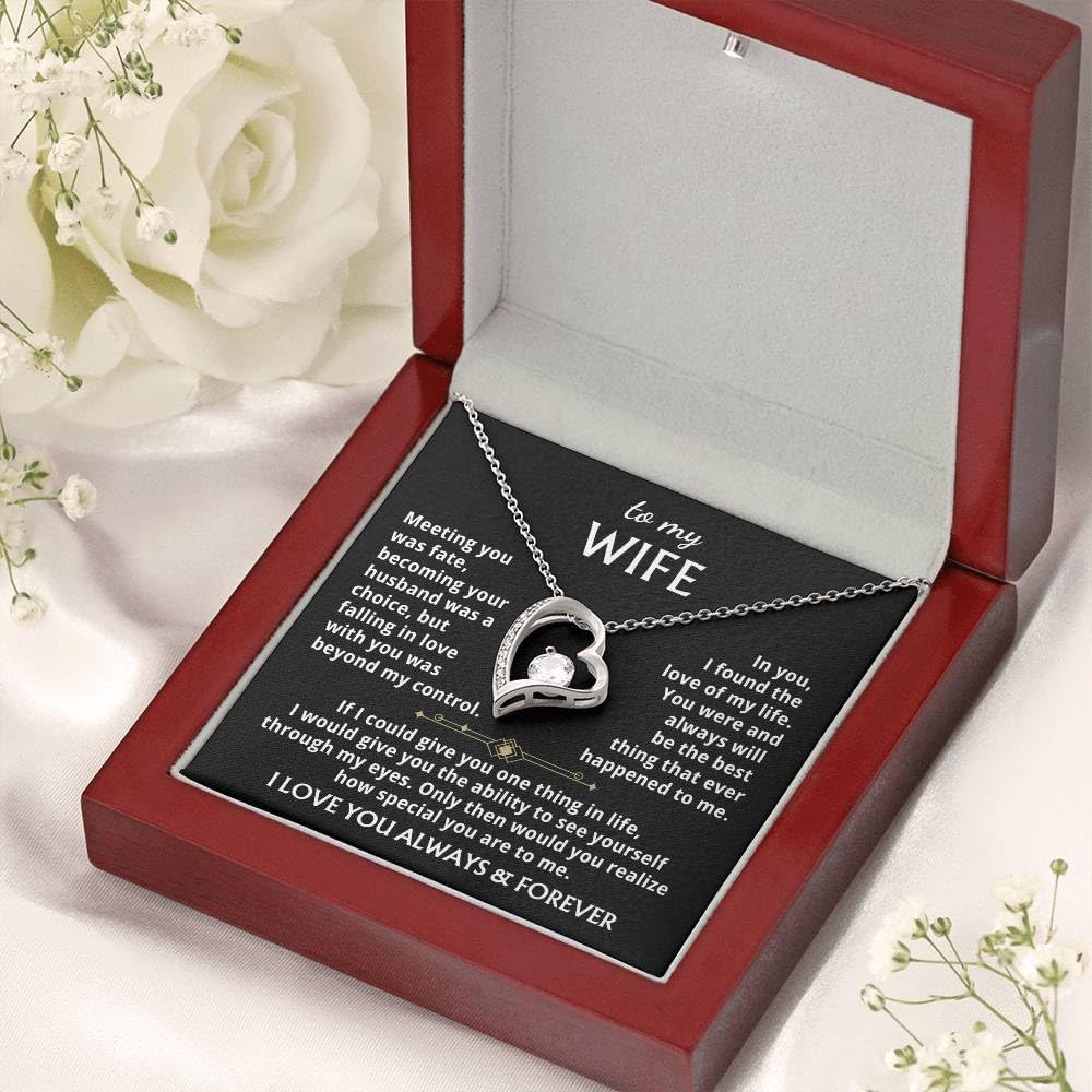 Jewelry To My Wife - The Best Thing That Ever Happened To Me, Forever Love Necklace, Gift for Her, Romantic Christmas Birthday Valentine Gift - Image 6
