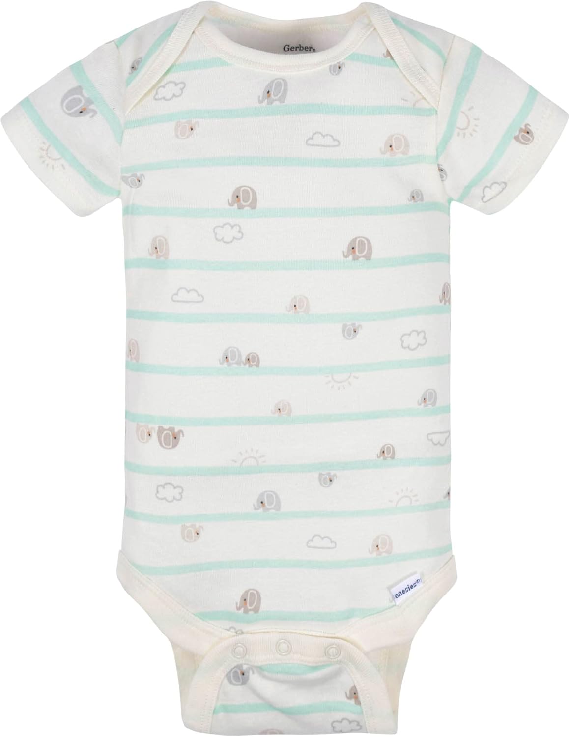 Gerber Unisex-Baby 8-pack Short Sleeve Onesies Bodysuits - Image 3