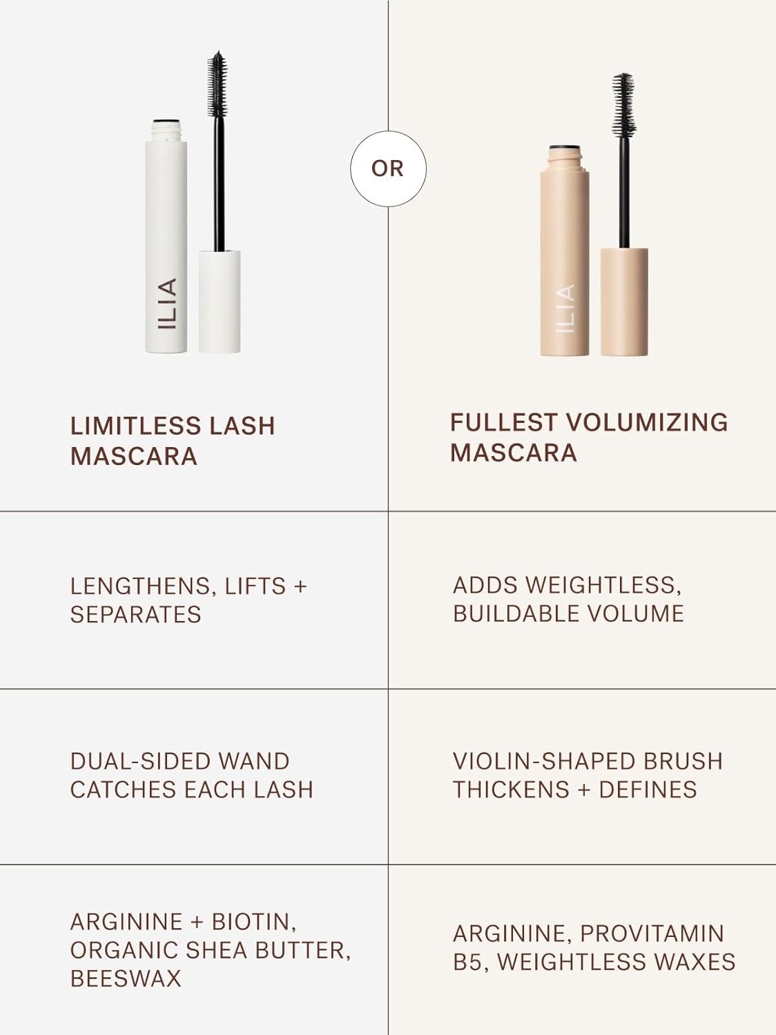 ILIA - Limitless Lash Mascara | Lightweight, Nourishing, Lengthening, Lifting | Flake + Smudge-Resistant | Non-Toxic, Cruelty-Free, Ophthalmologist-Tested, Safe For Sensitive Eyes (Soft Black) - Image 9