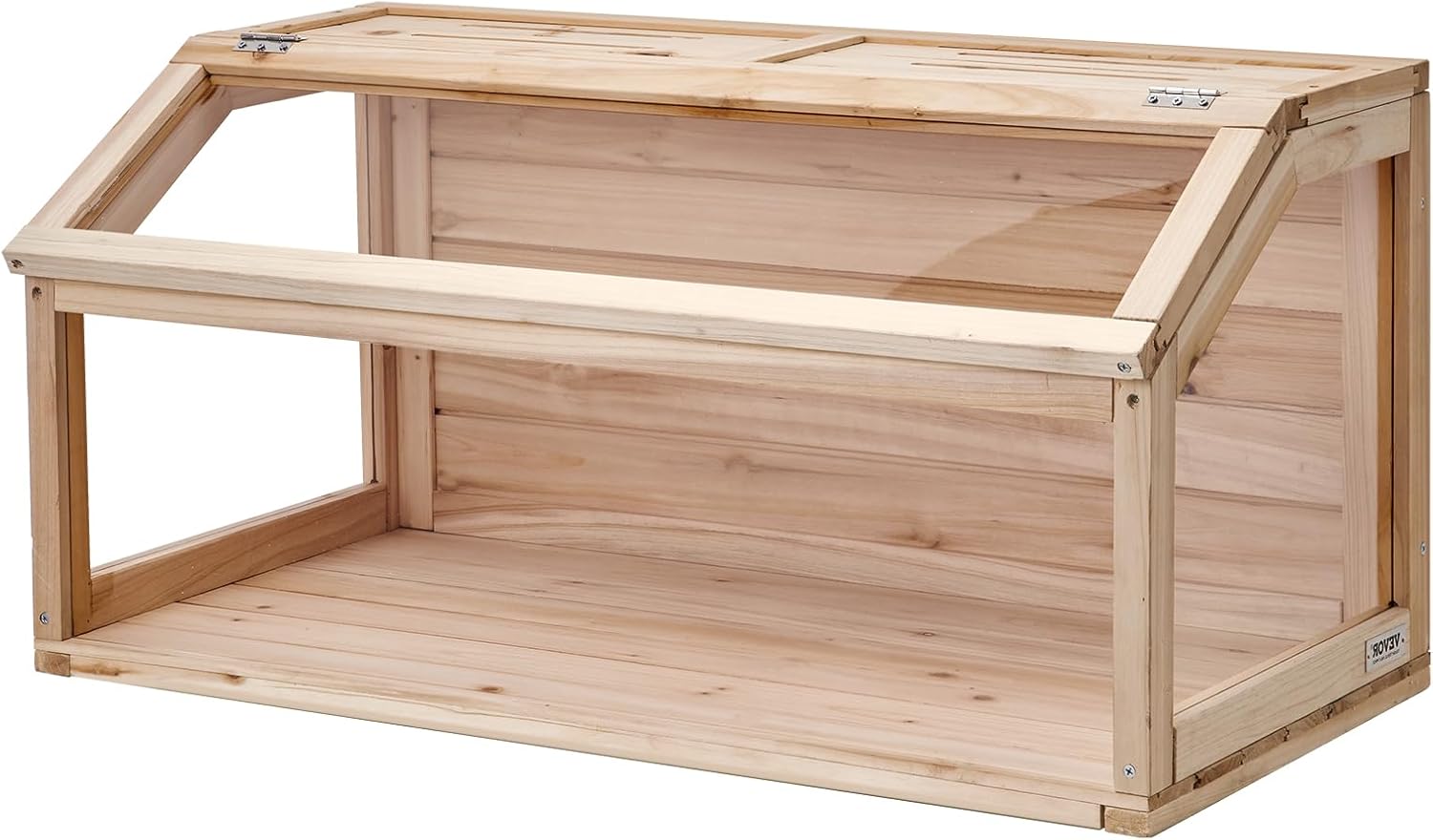 VEVOR Wooden Hamster Cage, 270° Viewing 𝖧amster Habitat, 32 x 16 x 16 in, Dwarf Hamster Cages with Openable Top, Ventilated Small Animal Cage, Pet Mouse Cage for Gerbils, Rats, Guinea Pigs, Mice - Image 12