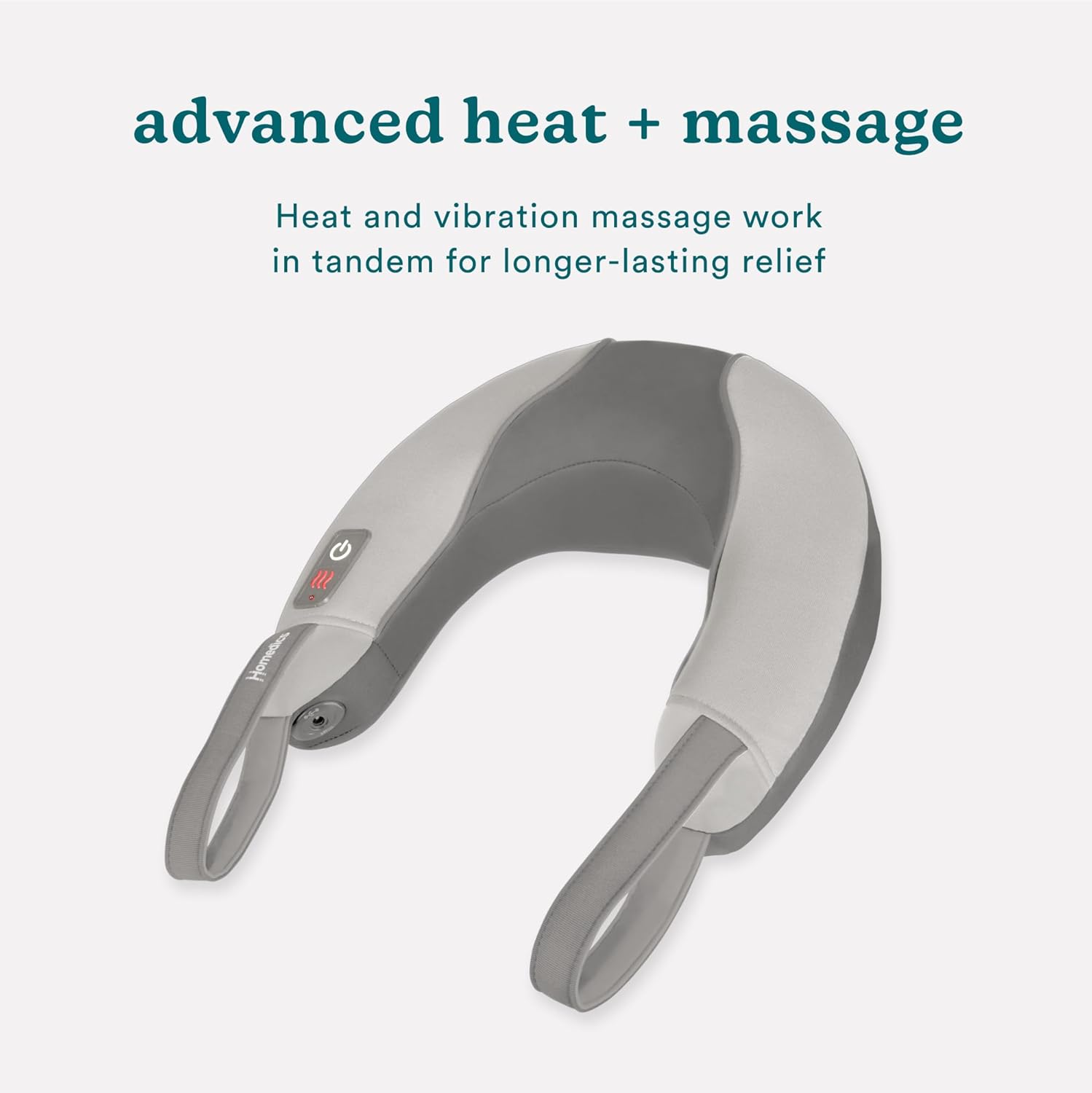 Homedics Pro Therapy Vibration Neck Massager with Soothing Heat, Portable Pain Relief Massage for Stiff Neck Muscles, Soothing Heat for Tension and Stress Release, Customizable Speeds - Image 6